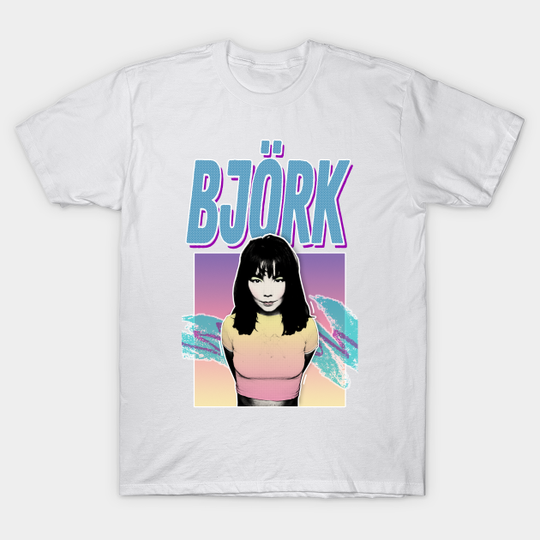 Discover Björk Aesthetic 90s Style Design - Bjork - T-Shirt