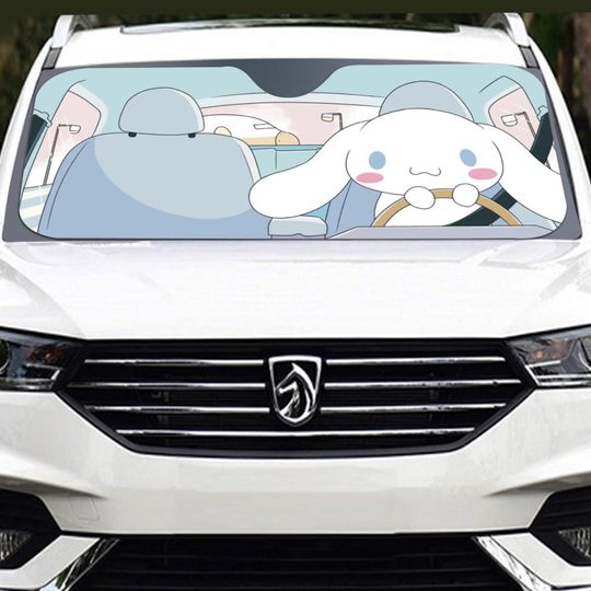 Discover Cinnamoroll Accordion Car Sun Shades