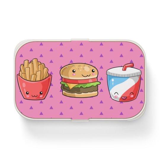 Discover Kawaii Cute Fast Food Bento Lunch Box