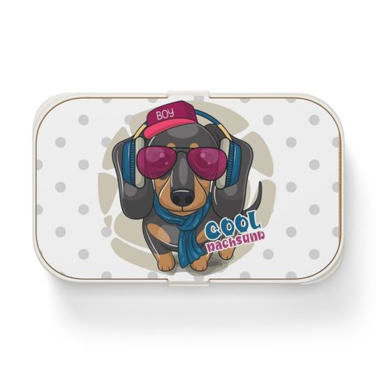 Discover Kawaii Dachshund Dog Cool Puppy  Bento Lunch Box
