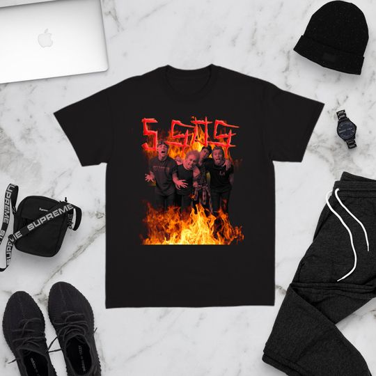Discover Heavy Metal 5SOS Shirt Unisex Adult Tee T-shirt Short Sleeve Shirt Jersey