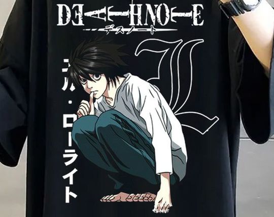 Discover L Death Tshirt Anime Unisex