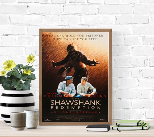 Discover The Shawshank Redemption Movie Poster, Vintage Movie Poster, Vintage Film Art, Classic Film Poster