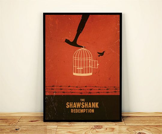 Discover Shawshank Redemption Minimalist Poster