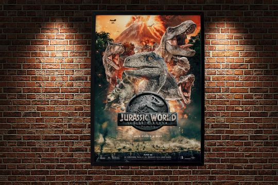 Discover Jurassic World Fallen Kingdom Movie Poster Print 2018 Wall Art