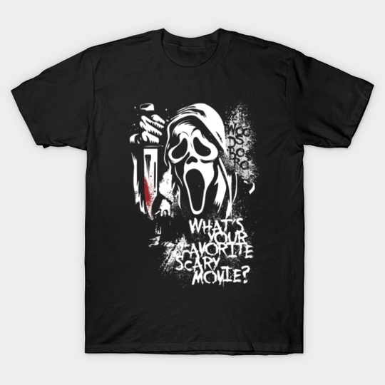Discover Favorite Scary Movie - Scream T-Shirt