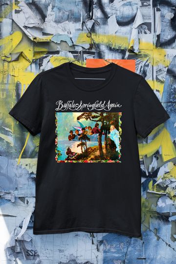 Discover Buffalo Springfield Again Logo T Shirt