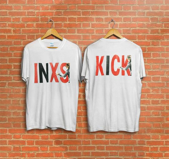 Discover Vintage INXS 1980s Heavy Cotton