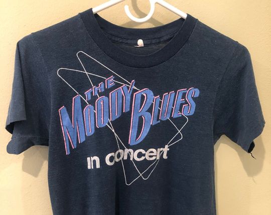 Discover 70's Moody Blues Concert Tee
