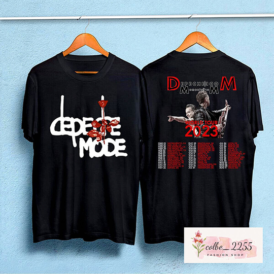 Discover Depeche Mode Memento Mori World Tour Shirt, Depeche Mode Tour 2023 Shirt
