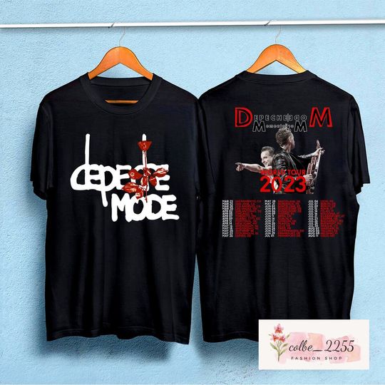 Discover Depeche Mode Memento Mori World Tour Shirt, Depeche Mode Tour 2023 Shirt