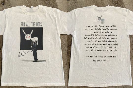 Discover Drake For All The Dogs Tribute Shirt - Hip Hop Design