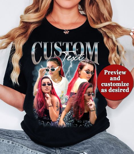 Discover Custom Bootleg Rap Tee, CUSTOM Your Own Bootleg Shirt