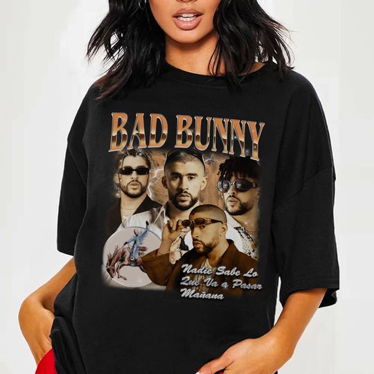 Discover Bad Bunny Nadie Sabe Lo Que Va A Pasar Mnana Album Shirt