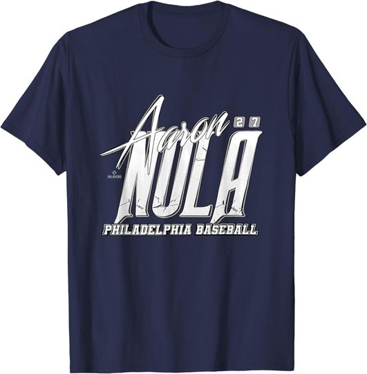 Discover Aaron Nola Baseball Rock T-Shirt
