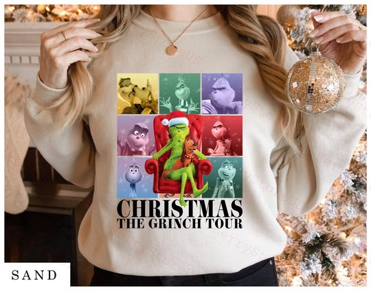 Discover Funny Character Tour Christmas Shirt