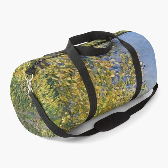 Discover Bend in the River Epte Claude Monet Duffel Bag