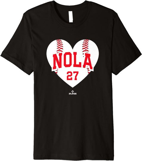 Discover Baseball Heart Aaron Nola Premium T-Shirt