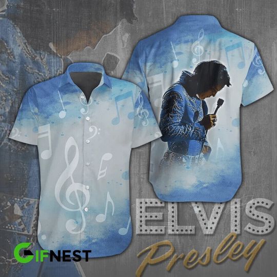 Discover Coolest Singer Elvis Presley Hawaiian Shirt