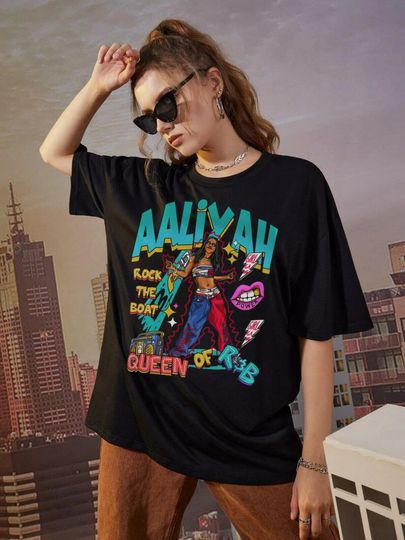 Discover Aaliya Unisex Shirt Aaliyah Tshirt, Gift For Her, Aaliyah T Shirt