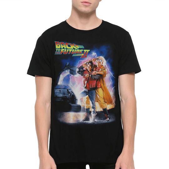 Discover Back to the Future Part II T-Shirt, Men's Women's Sizes