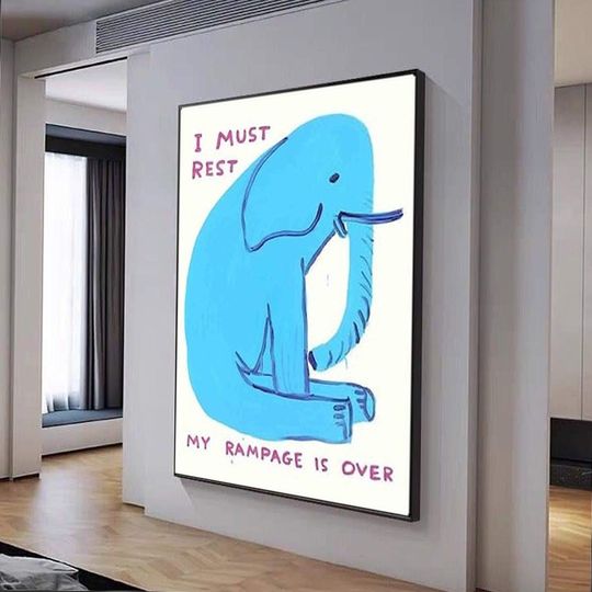 Discover I Must Rest My Rampage Is Over Poster