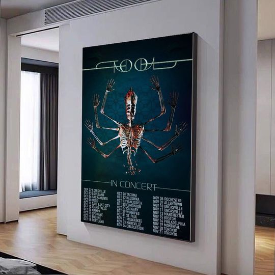 Discover Tool announces Fall 2023 North American Tour Poster