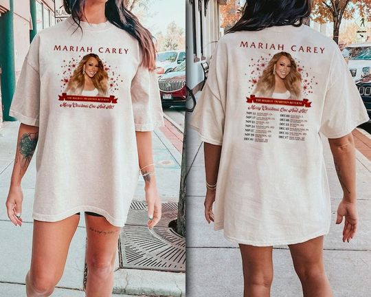 Discover Mariah Carey Merry Christmas Tour 2023 Shirt