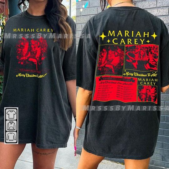Discover Mariah Carey 2023 One And All Music Shirt 2 Sides Shirt