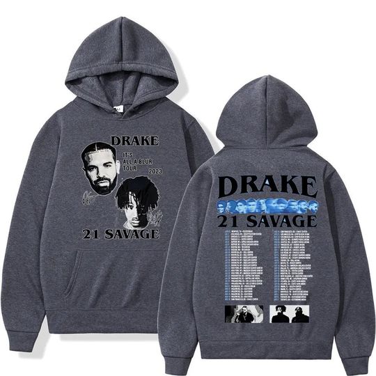 Discover Vintage Rapper Drake Graphic Hoodie Hip Hop Hoodie
