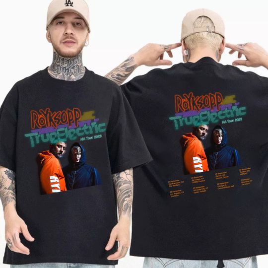Discover Ryksopp True Electric North American Tour 2023 Shirt