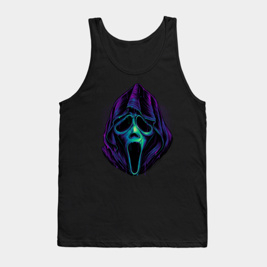 Discover Glowing Ghost Horror Tank Top