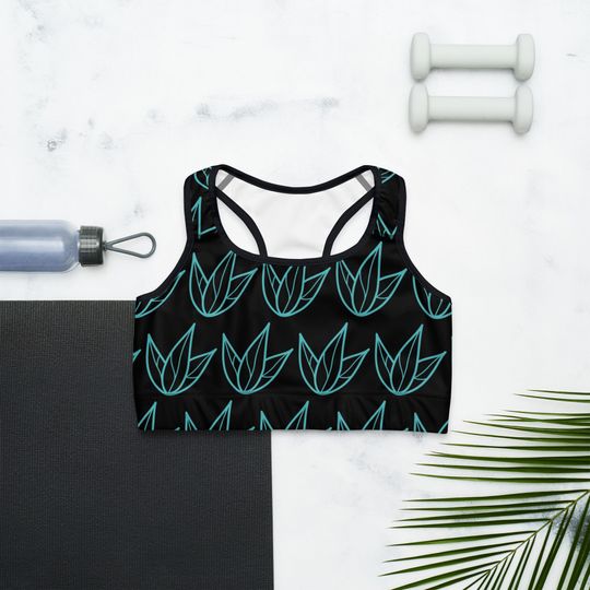 Discover All-Over Print Sports Bra