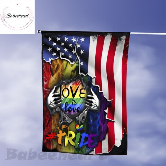 Discover LGBTQ Pride House Flag