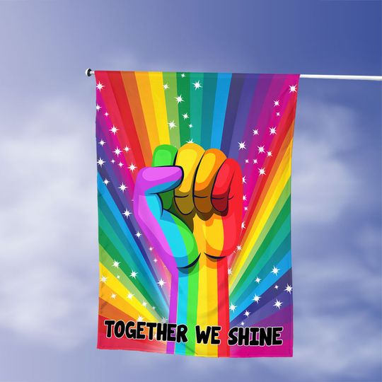 Discover LGBTQ Pride House Flag