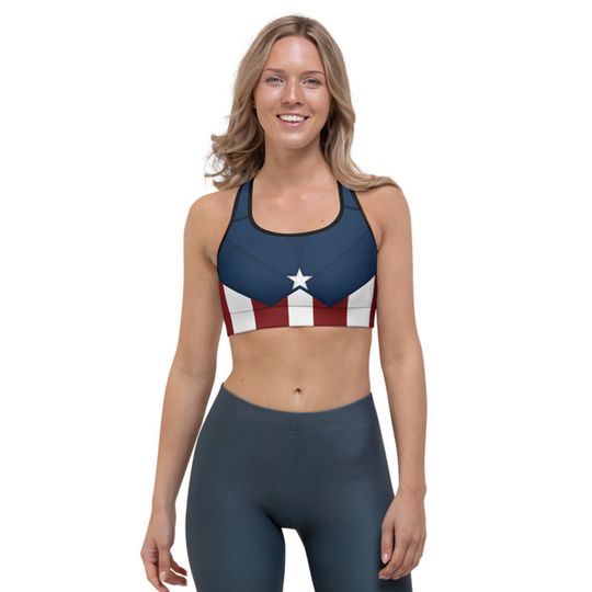 Discover Miss America Super Hero Woman's Sports Bra