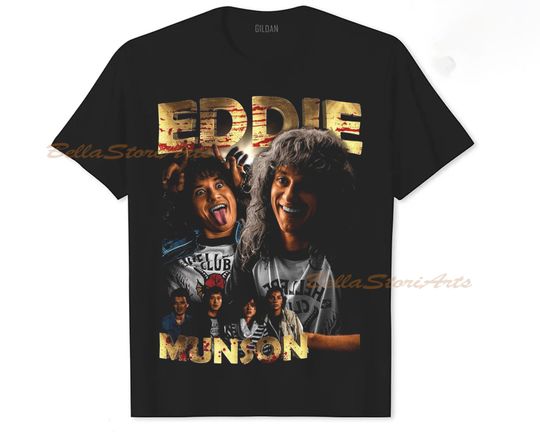 Discover Eddie Munson Vintage T-Shirt