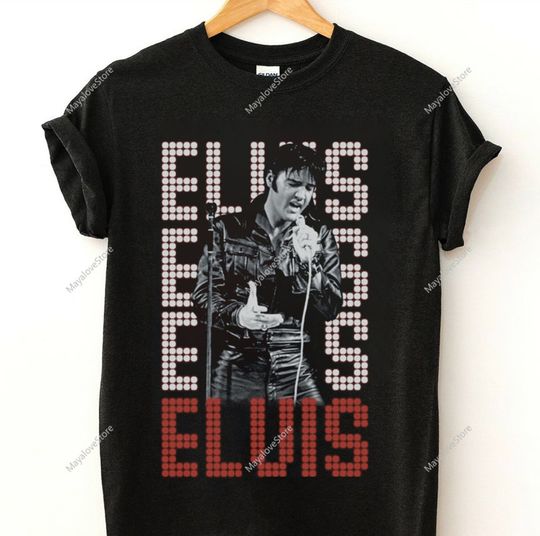 Discover Elvis Presley King Of Rock Tshirt