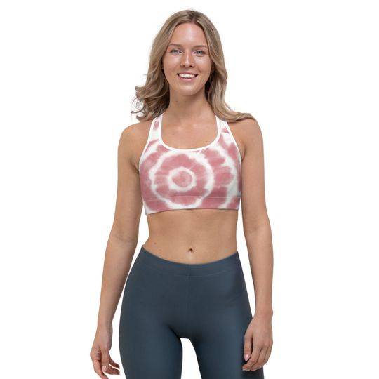 Discover All-Over Print Sports Bra