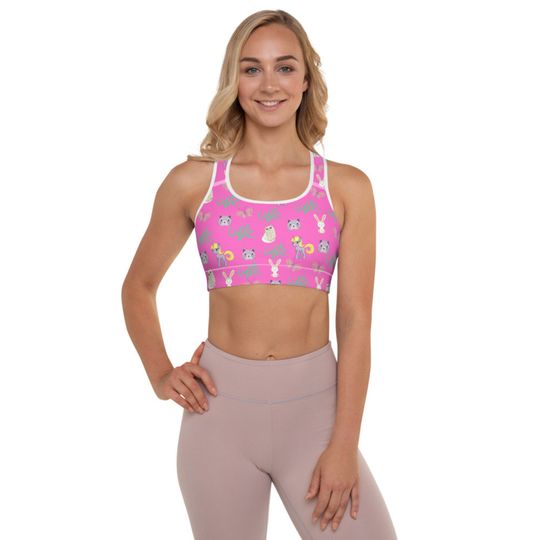 Discover All-Over Print Sports Bra