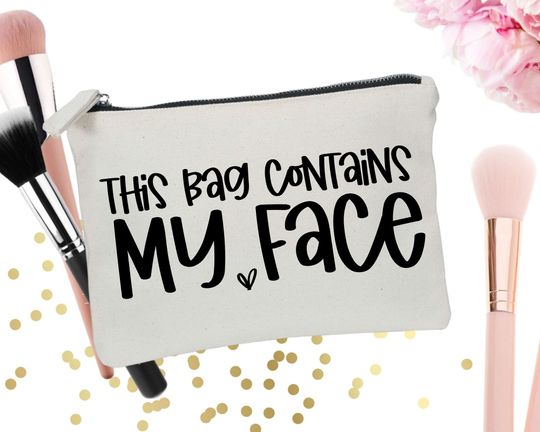 Discover This Bag Contains My Face Makeup Bag