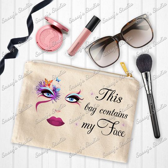 Discover This Bag Contains My Face Makeup Bag