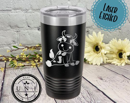 Discover Cow Tumbler Coffee Mug, Cow Tumbler