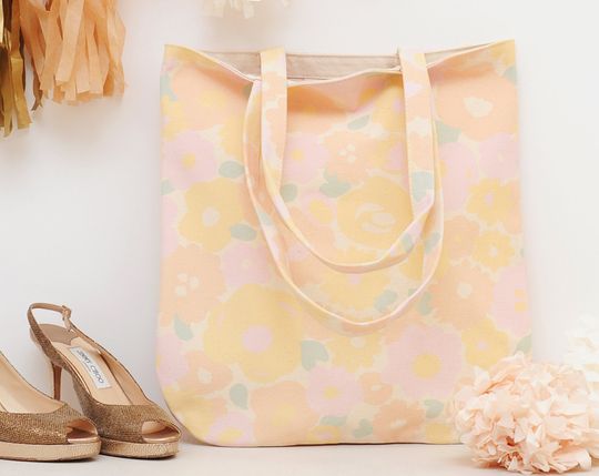 Discover Floral Canvas Handbag