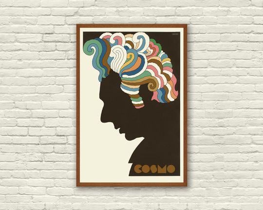 Discover SEINFELD Inspired Poster, Art Print - Milton Glaser, Bob Dylan, Mid-Century Modern