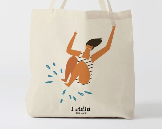 Discover X543Y Tote bag summer, shopping bag, shopping bag, handbag, changing bag