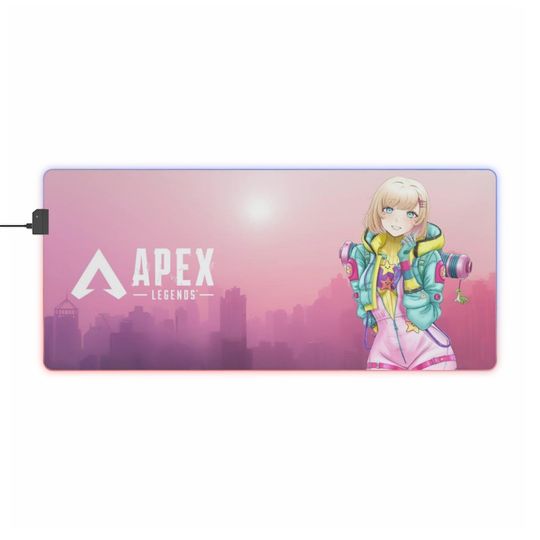 Discover Wattson Kawaii LED Gaming Mouse Pad Apex Legends