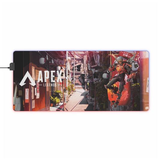 Discover Valkyrie LED Gaming Mouse Pad Apex Legends