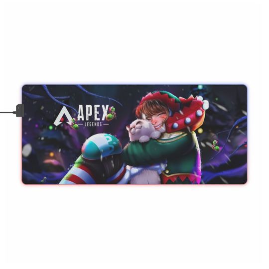 Discover Wattson Christmas LED Gaming Mouse Pad Apex Legends