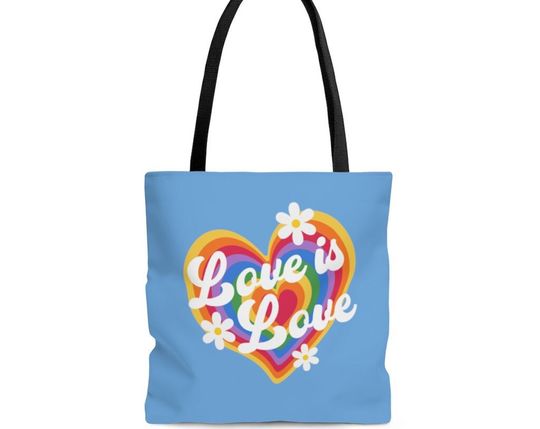 Discover Reusable Subway LGBT Pride Tote Bag
